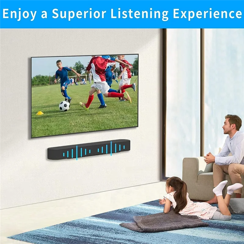 AY14 -Soundbar Wall Mount For Sonos  Wall Mount Bracket Compatible With For Sonos  Sound Bar Mounts Mounting Bracket