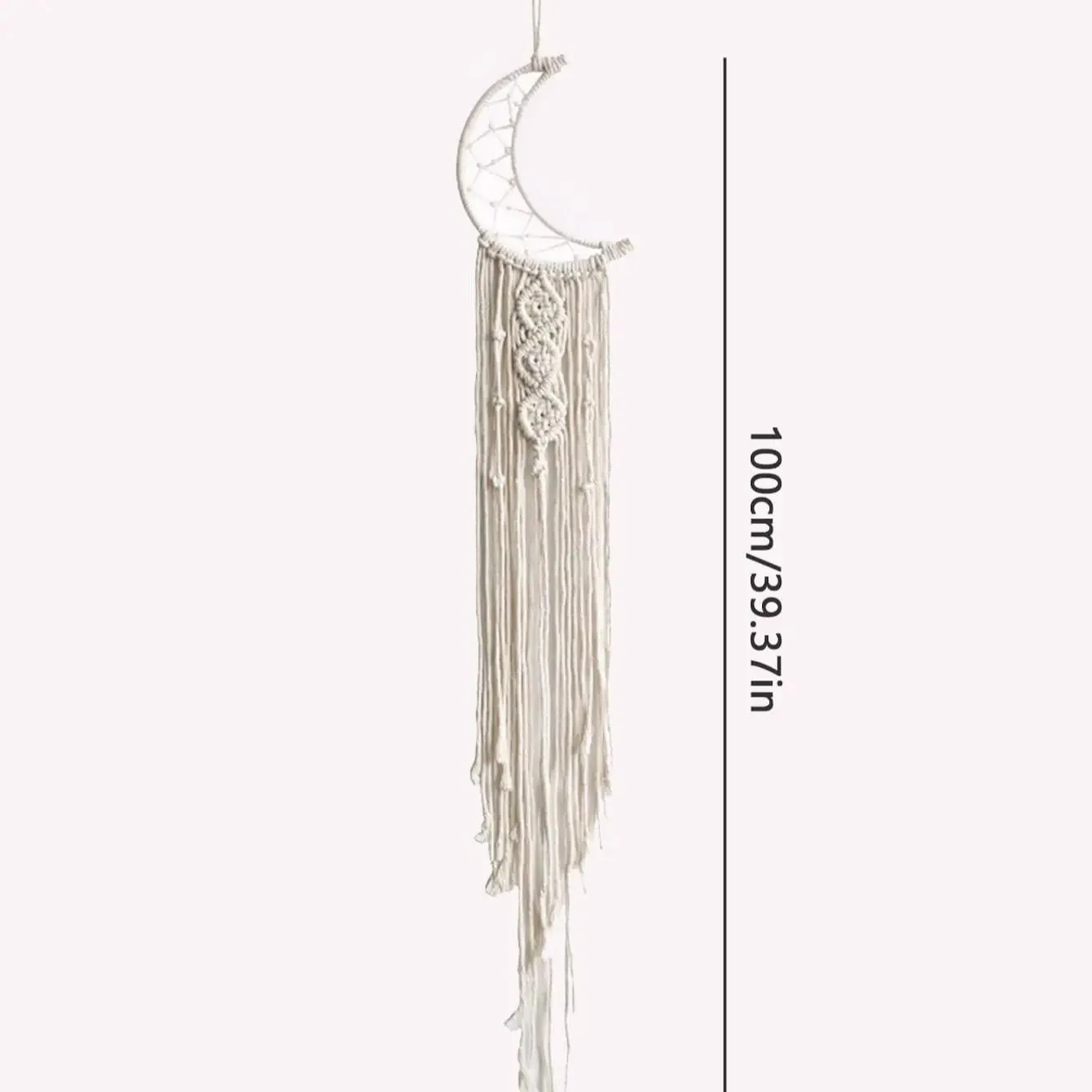 96 سنتيمتر البوهيمي شيك مكرامية الجدار الشنق نسيج غرفة ديكور الاطفال الفتيات ديكور المنزل الهدايا دروبشيبينغ #6