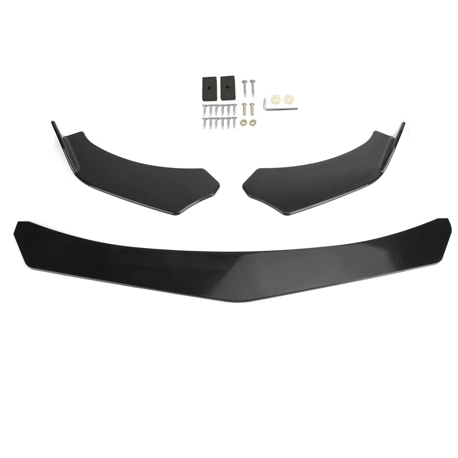 

Universal Front Bumper Lip Body Kit Spoiler For BMW For Benz For Mazda For GMC Car Exterior Decorations