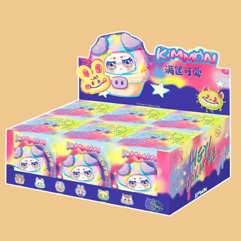 Caja sorpresa misteriosa genuina Kimmon, cesta completa, caja ciega de serie bonita, nuevo colgante de escritorio, llavero, colgante, juguete para regalo