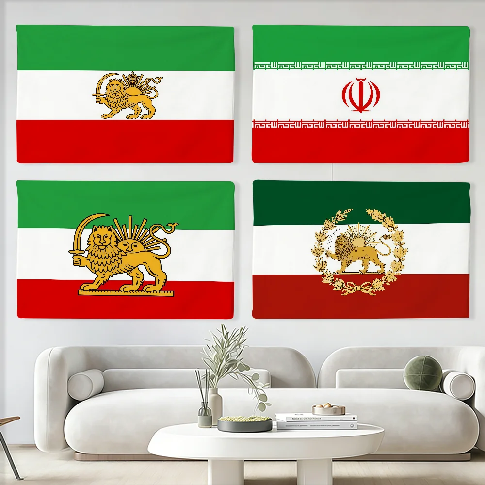 Nation print I-Iran Flag flag Suitable For Party Club Outdoo
