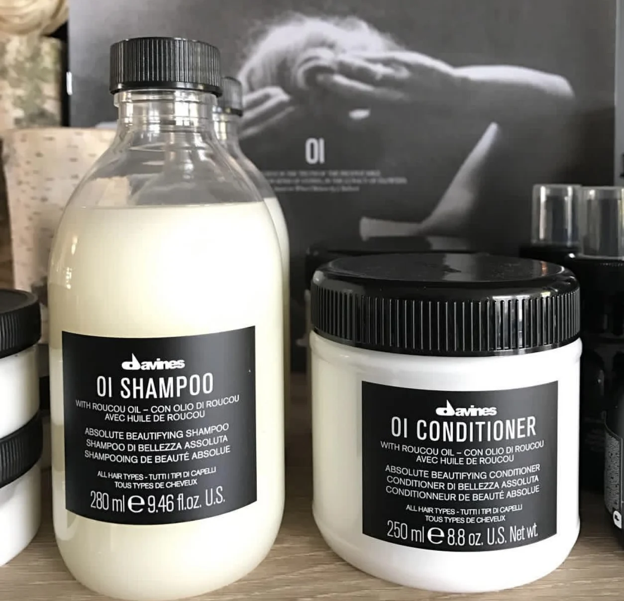 

250 мл кондиционер Davines OI, глубоко питательный оригинальный уход за волосами, масло Roucou, абсолютный укрепляющий кондиционер для всех типов волос