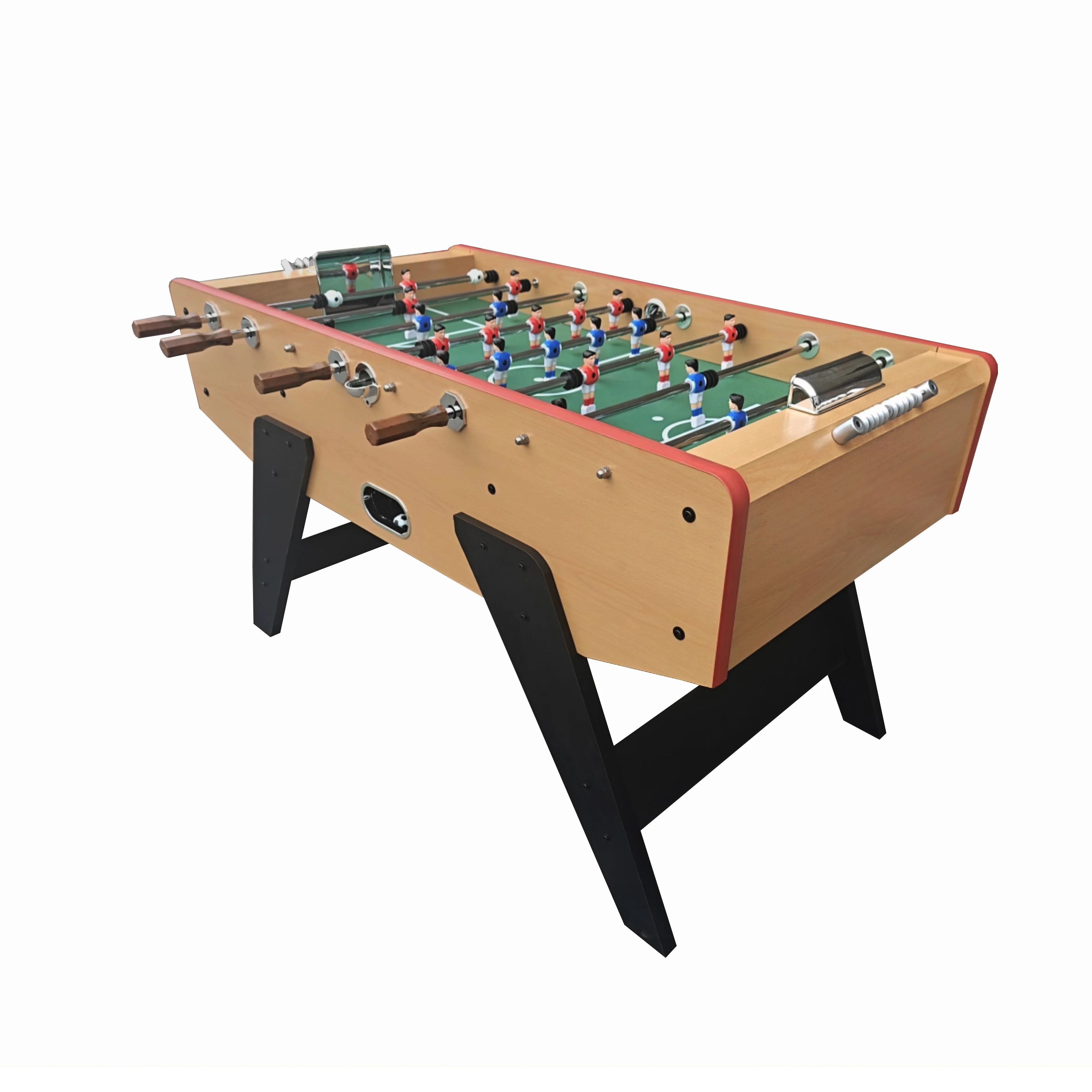 2026 High Quality Factory Direct Supply MDF with PVC French-style Foosball Table Babyfoot Table for Wholesale Baby Foot Table on