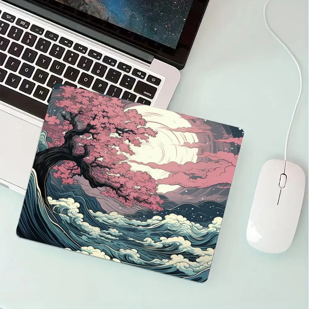 

Fantasy illustration design small mouse pad rubber anti-slip desk mat mini gaming mats gamer pc accessories laptop office pad
