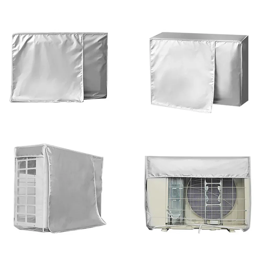 Outdoor Air Conditioner Cover Main Machine Cover Waterproof Anti-dust Anti-snow Cleaning Bag Air Conditioner Bag Protector