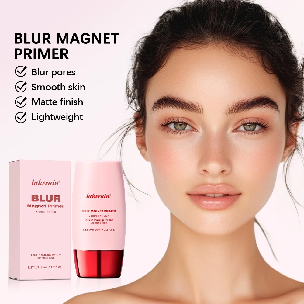 Prebase Blur Magnet de 35 ml, Acabado Mate, Hidratante, Unifica el Tono de Piel, Base de Maquillaje, Control Efectivo del Brillo, Prebase Cosmética de Aplicación Perfecta