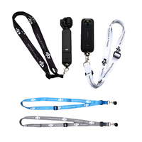 Lanyard w 1/4 Screw Neck Strap For DJI Osmo Pocket 3/ Insta360 X4 x5/Osmo Mobile 5 6 Gimbal Strap Universal For Action Camera
