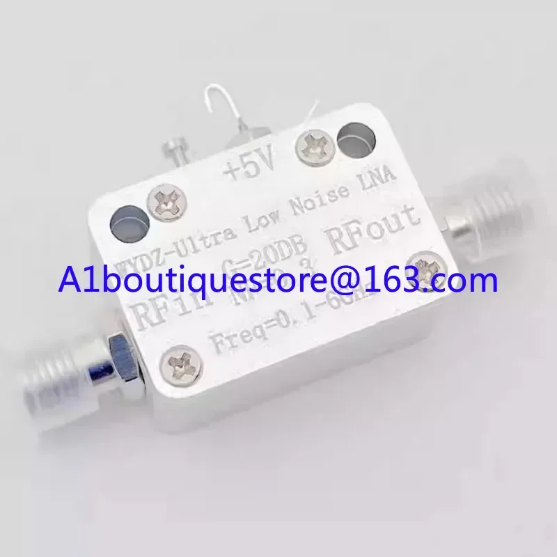 100M-6GHZ 20DB Ultra Low Noise LNA Amplifier NF=0.3 RF Drive Signal Receiver RF POWER Amplifier FM Radio VHF UHF 915MHZ 5.8Ghz