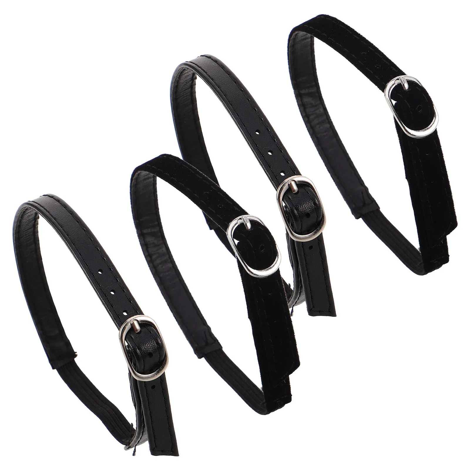 4 قطعة أحزمة أحذية عالية الكعب قابل للتعديل مكافحة فضفاضة الكاحل العصابات للنساء مقاومة للانزلاق آمنة صالح Slingback استبدال #1