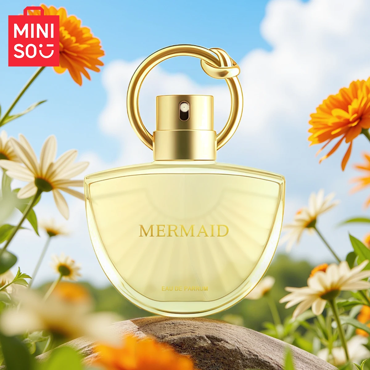 MINISO MERMAID Women Perfume Original 50ML Floral Eau De Parfum Body Spray Luxury Designer Fragrance For Woman