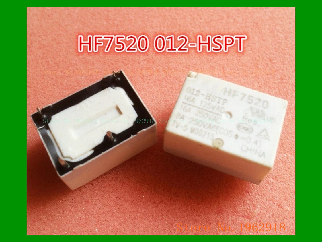 HF7520-012-HSTP 4 16A 250VAC