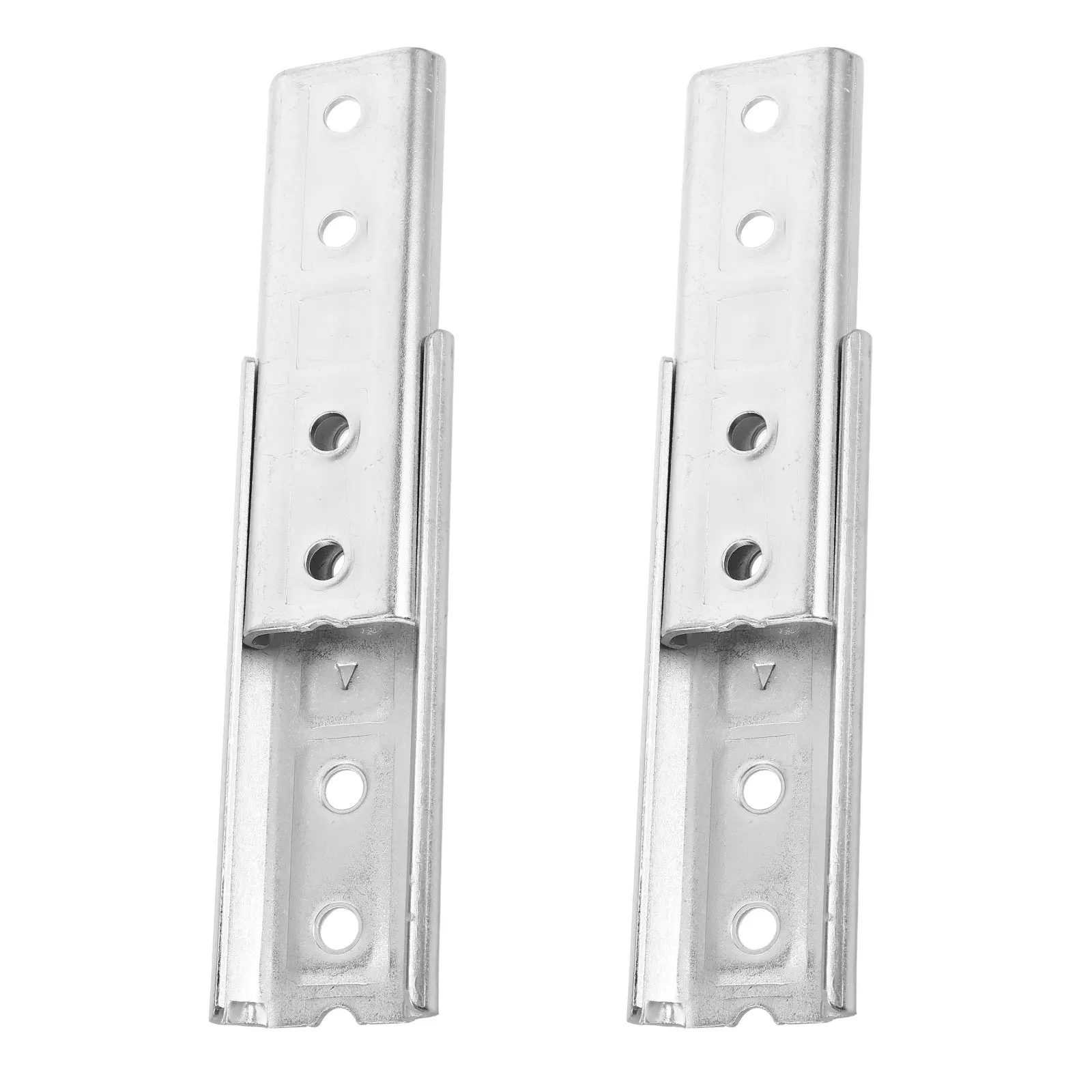 2Pcs Easy Assembly Hidden Headboard Wall Mount Brackets Furniture Connectors Sectional Couch Connector Aesthetic Mounting Plate