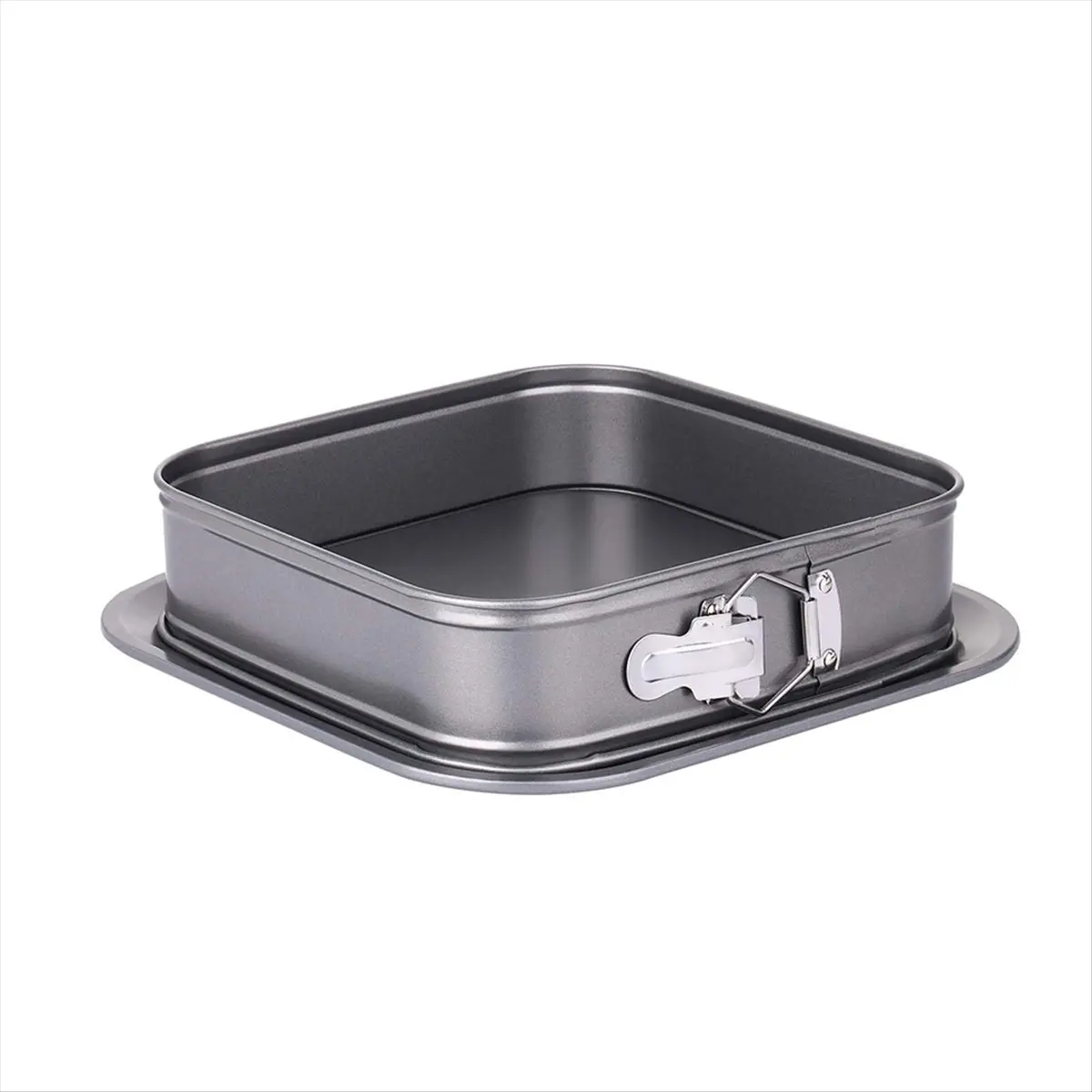 ABYA Springform Pan Square Cake Pan 9 Inch Cake Pan Cheesecake Pan with Removable Base Nonstick Cake Decorating Supplies