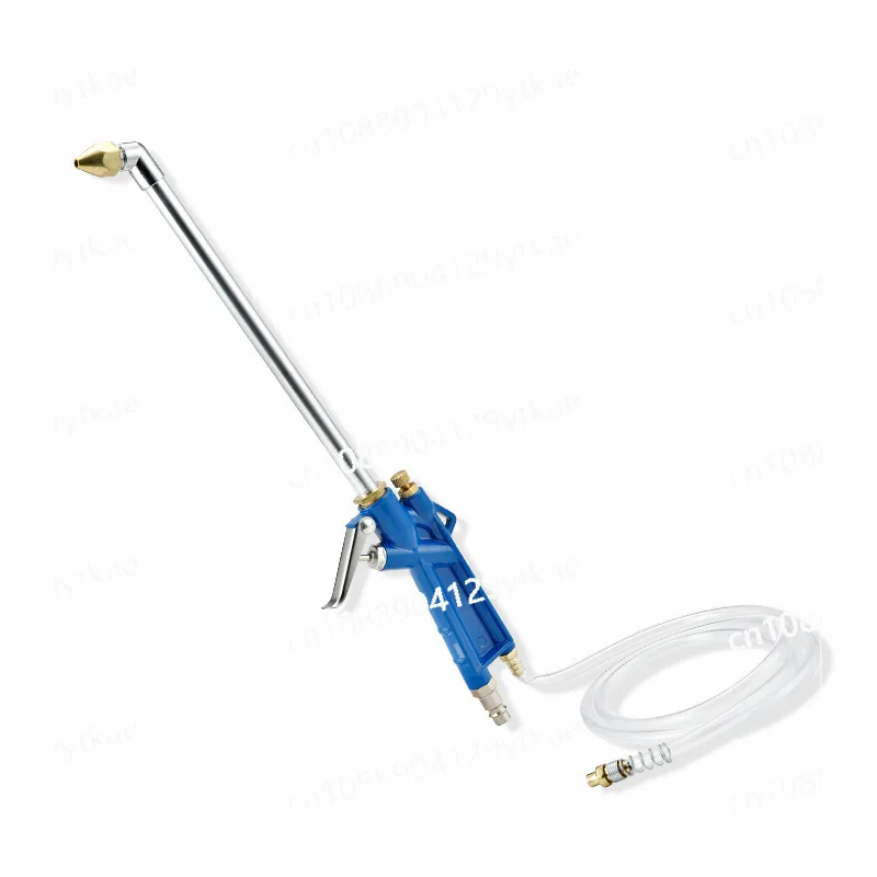 

Oil channel cleaning gun, high-quality water and gas dual-use elbow cleaning gun, adjustable water type long tube spray gun