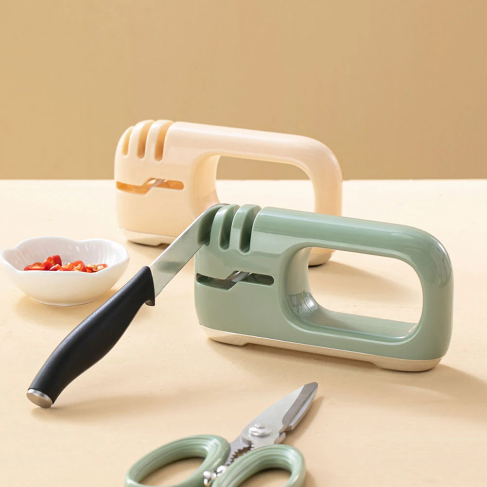 

Whetstone Kitchen Tool Premium Sharpener Scissors Peel Ergonomic Handle Safe Long Lasting Quick Efficient Left