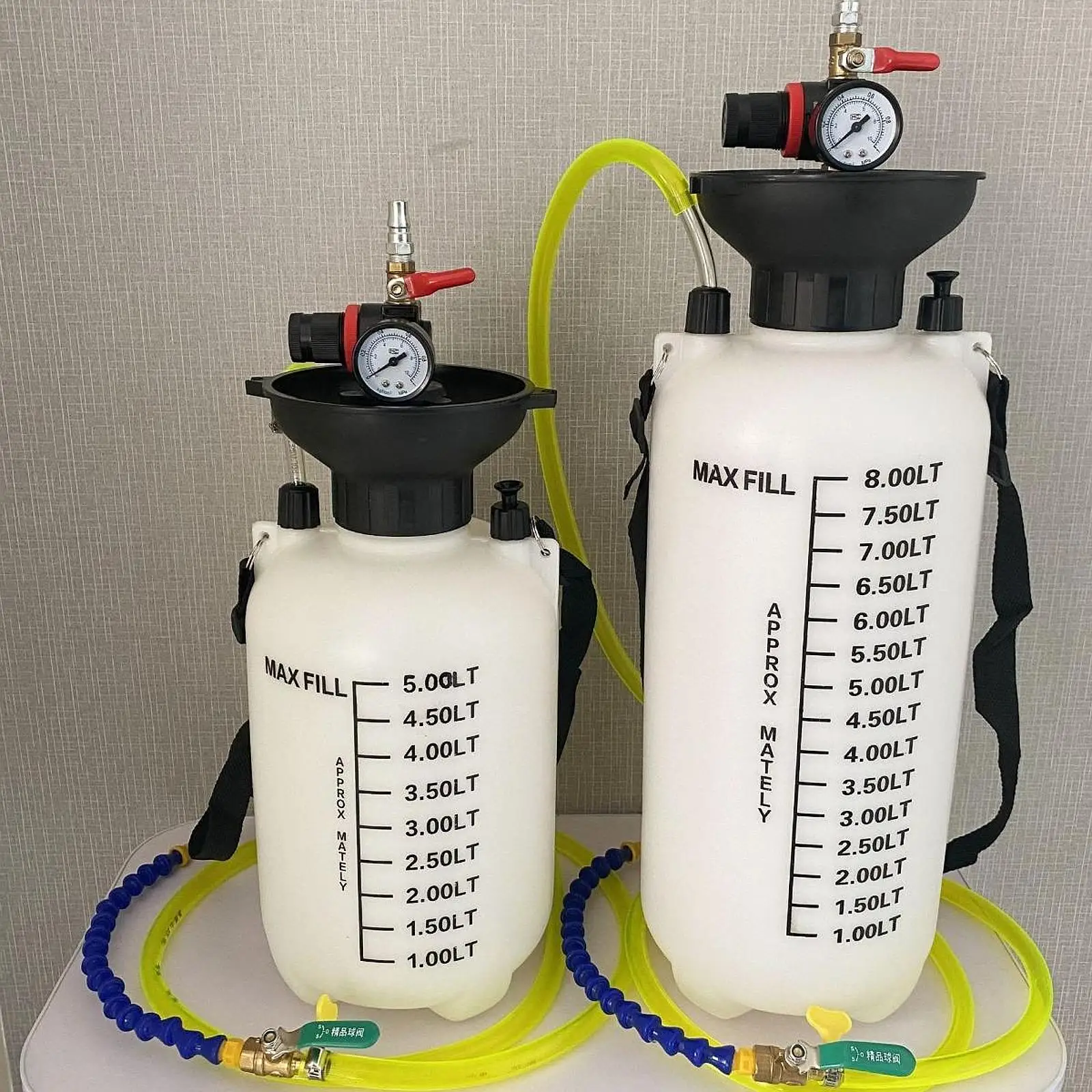 

1 Set Pneumatic Transmission Fluid Pump Tool 5L 8L Pneumatic Oil Extractor Gearbox Oil Transfer Large Gear Oil Filler Tank Gearb