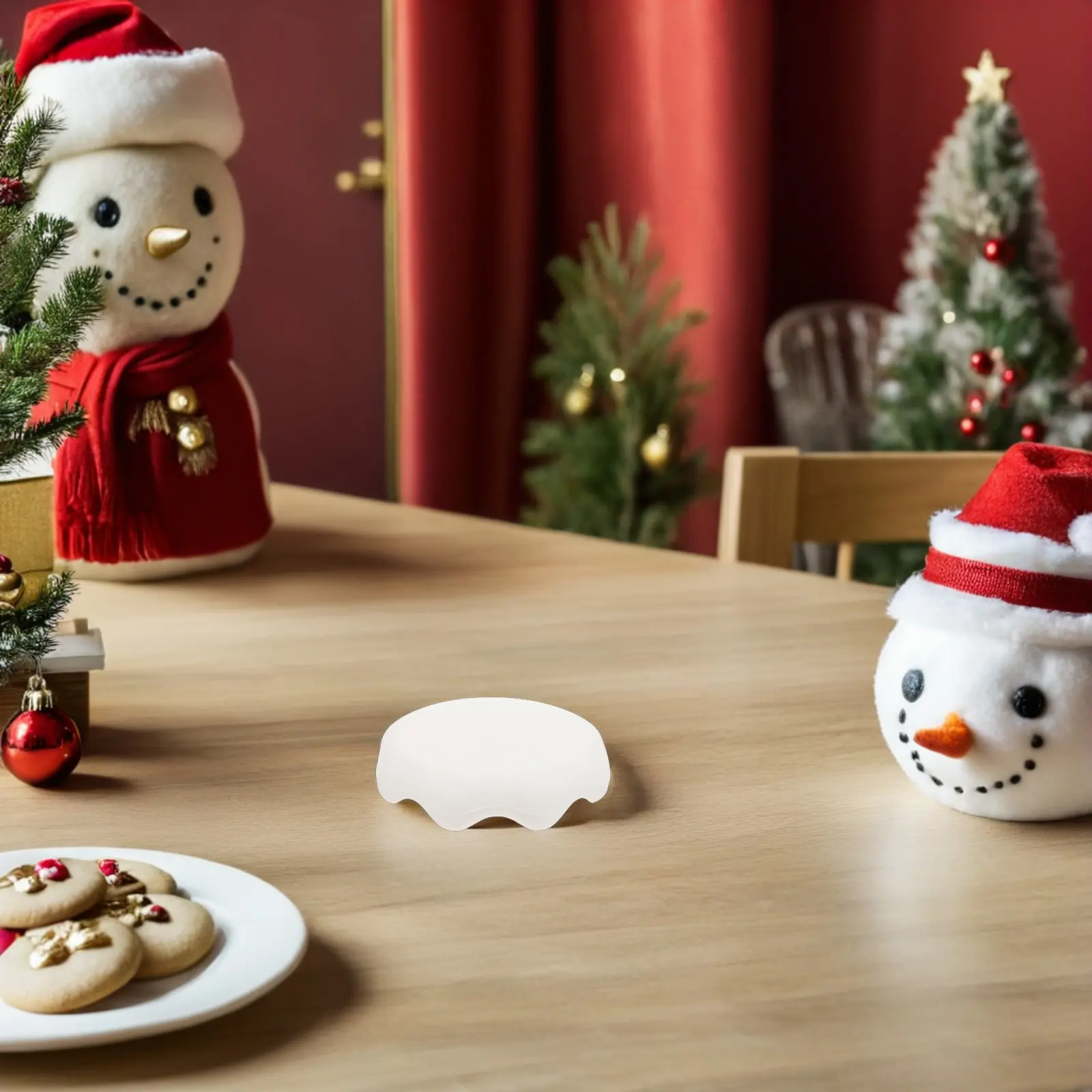 

4Pcs Christmas Mug Lid Silicone Cover Set Reusable Insulated Holiday Coffee Cup Lid Universal Fit for Tea Hot Chocolate