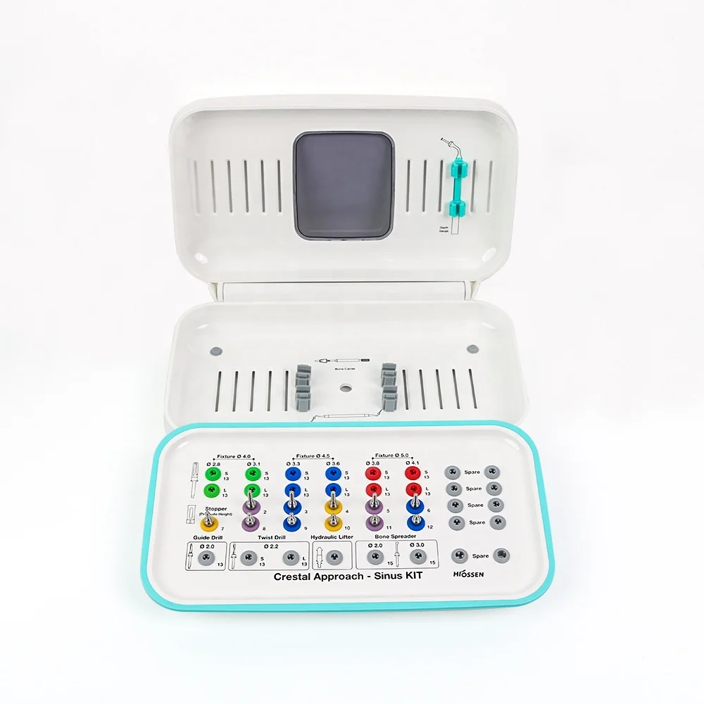 Set di trapani per sollevamento sinusoidale Osstem CAS Kit Crestal Approach