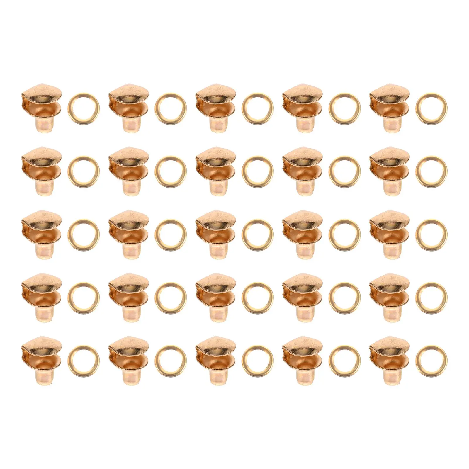 

20 Pcs DIY Shoe Repair Kit Shoelace Hooks Brass Boots Buttons Fixing Supplies Accessories Buckles Hole