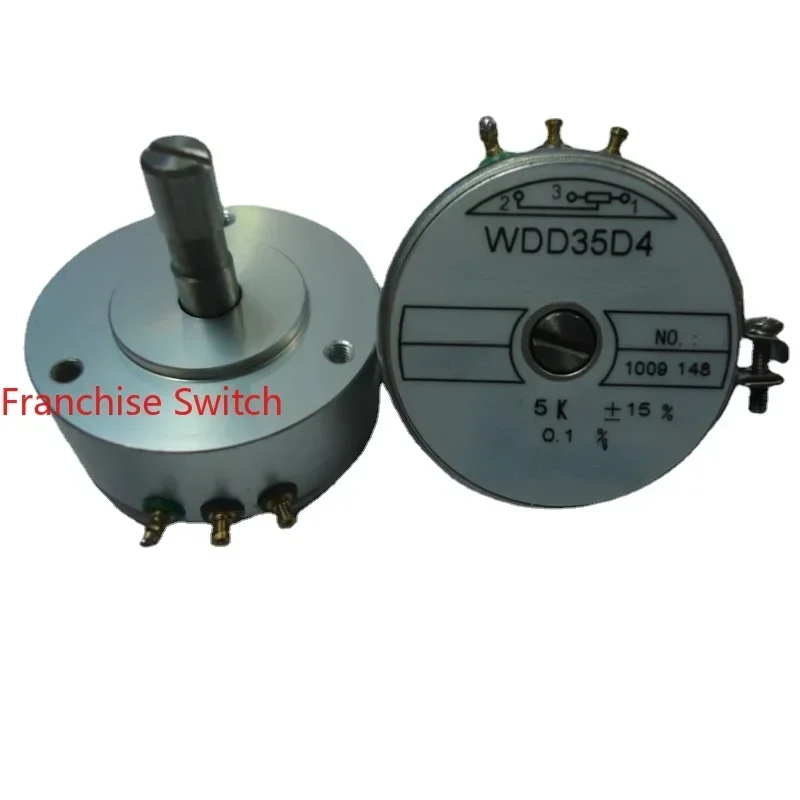 WDD35D4 WDY35D4 1K 2K 5K 10K Conductive Plastic Angular Displacement Sensor Linear 0.1%