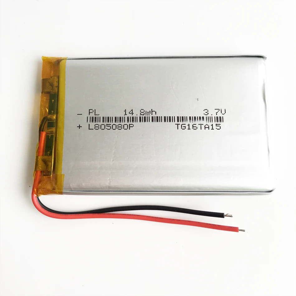 3.7V 4000mAh litowo-polimerowa LiPo akumulator akumulator do Power banku PSP Laptop Notebook PAD Tablet PC 805080