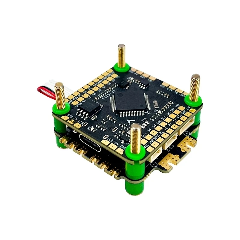 

1pcs/F460S F405 V4 60A FC&ESC Stack F405 Flight Controller Bluejay 60A 4-in-1 ESC 30x30 for Mark4 RC FPV Racing Drone