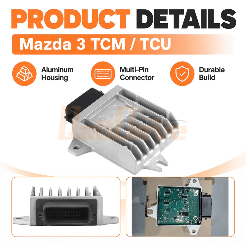 L539189E1H L539189E1A TCM TCU Transmission Control Module for Mazda 3 2.5L 2010 2011 Free VIN Program L539-18-9E1C Fix U0101