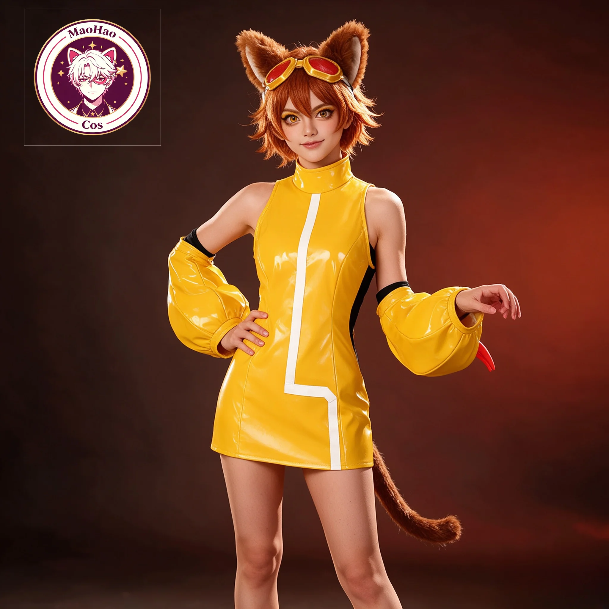 Gameoverse Kit Cosplay Costume, Anime Character Roleplay Outfit Full Set