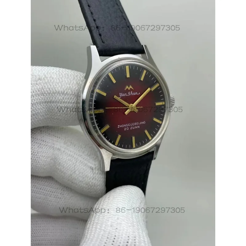 Gradual Change Red Dial, Manual Mechanical Watch