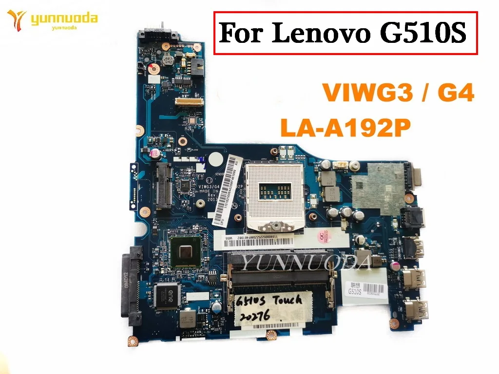 LA-A192P for Lenovo G410S G510S laptop  motherboard   VIWG3  G4  LA-A192P  tested good