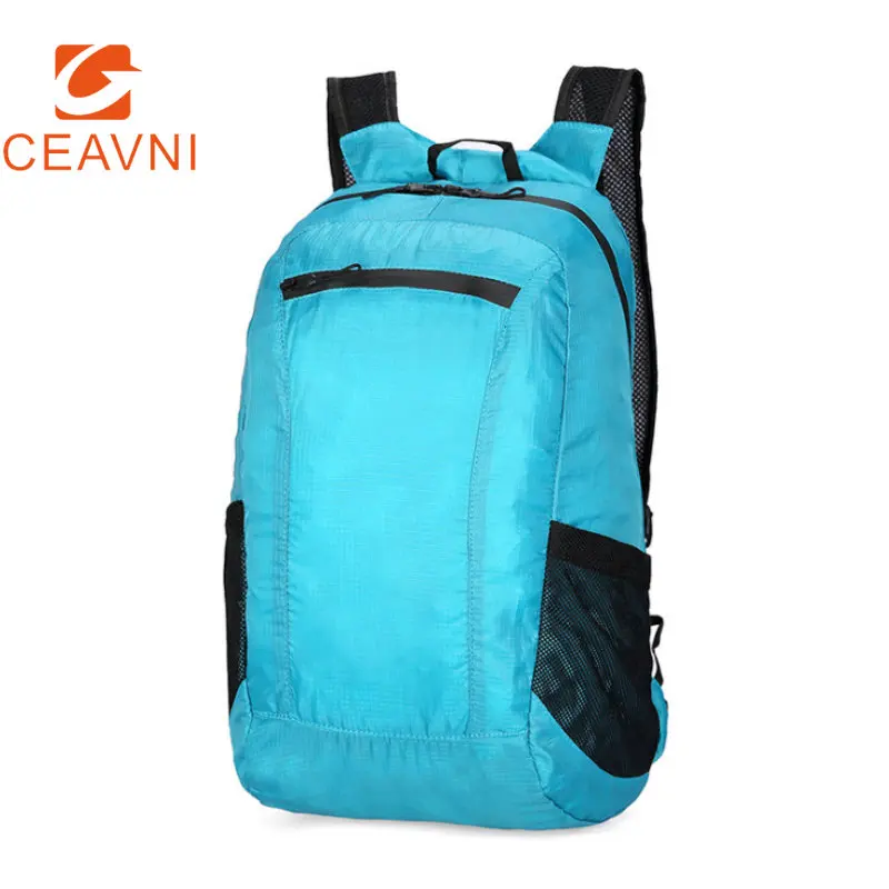 Portable Foldable Backpack Ultralight Folding Bag Large Capacity Outdoor Fitness Sports Backpack Colorful Multi-functional Bag