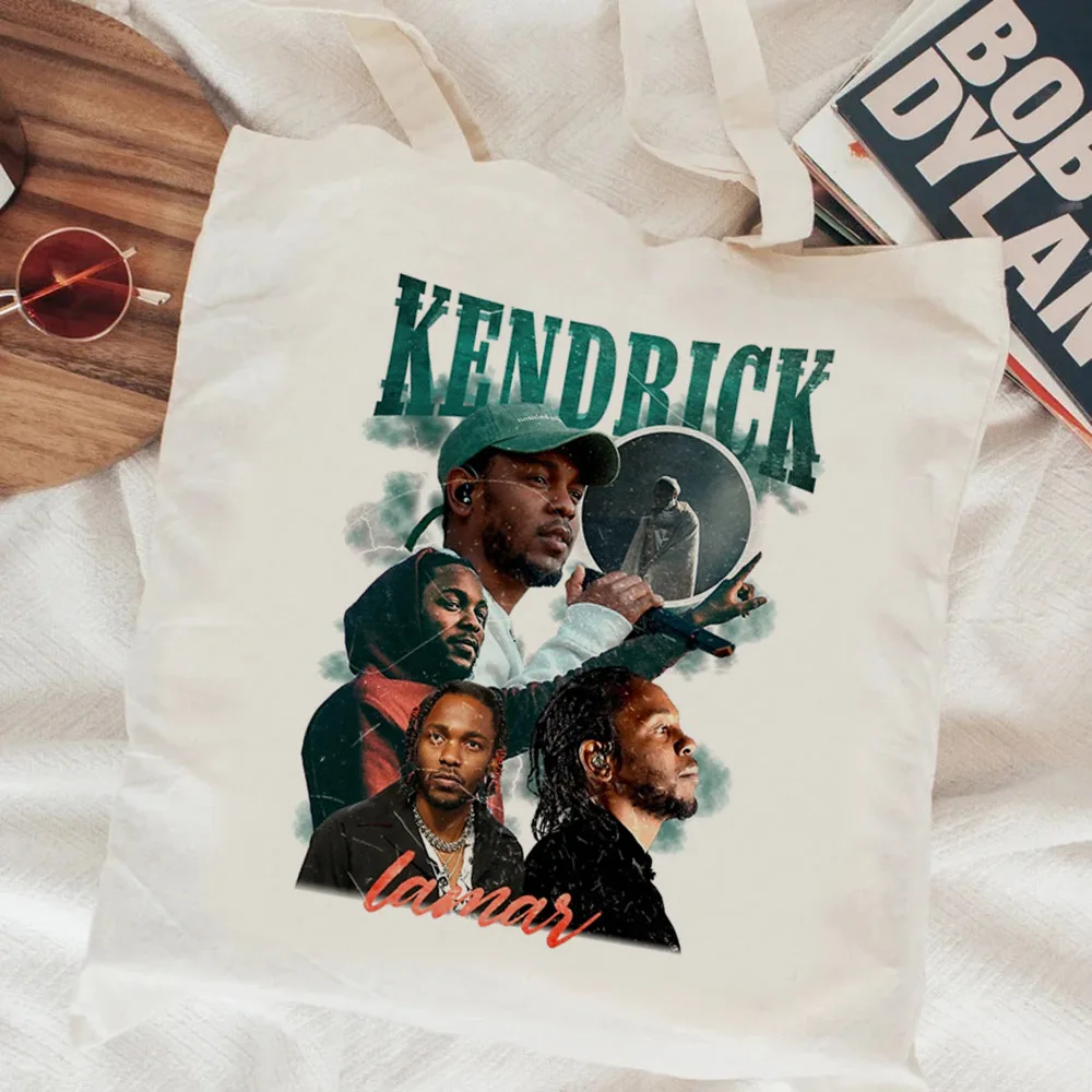 Kendrick Lamar shopping bag handbag bolsas de tela jute bag shopper grocery reusable bag ecobag net reusable jute grab