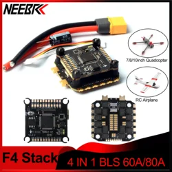 Kontroler lotu NEEBRC F405 FC 60A 80A STACK Dshot ESC 3-6S SURPORT BetaFlight/INAV dla MARK4 FPV Freestyle Drones samolot