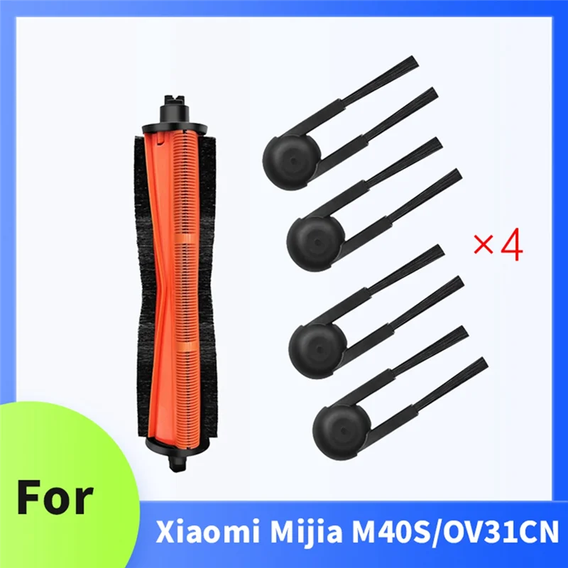 【شراء الآن】لشاومي لآلة كنس Mijia M40S/OV31CN 1 فرشاة دوارة 4 ملحقات فرش جانبية #2