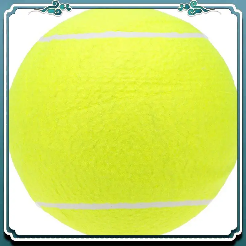 

Reliable 3 Pcs 9.5 Inch Oversize Giant Tennis Ball For Children Adult Pet Fun