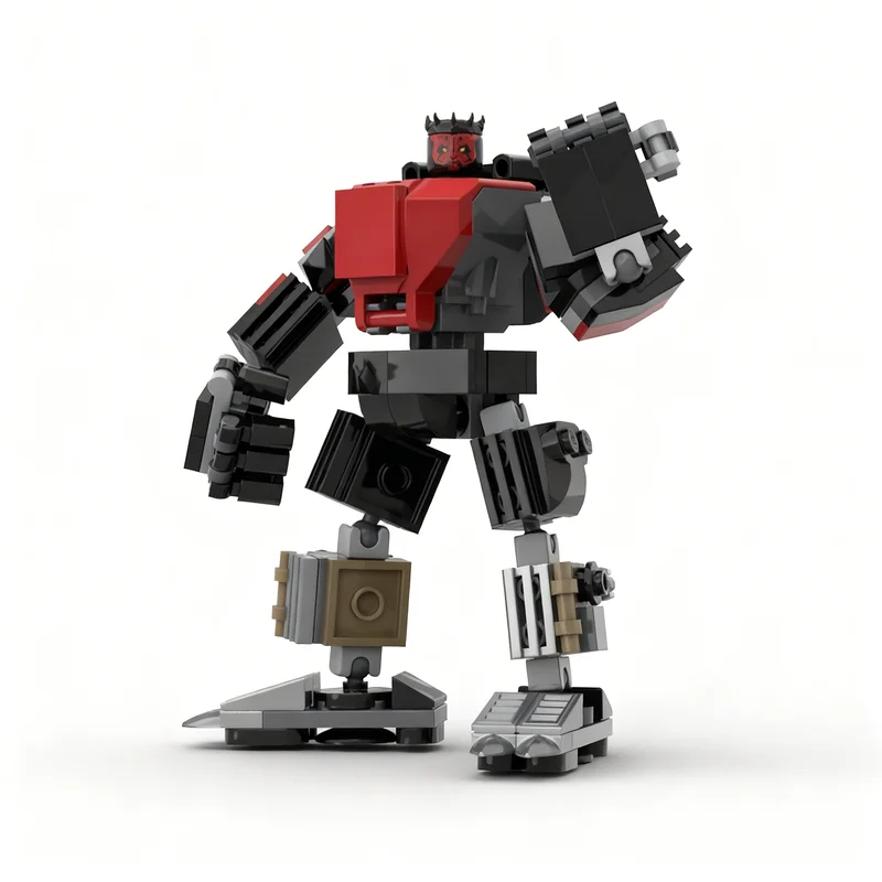 153pcs MOC Upgraded Version Darth Maul S Mech Star Battle Model Building Blocks Architecture Toy Christmas Gift Idea Kids DIY