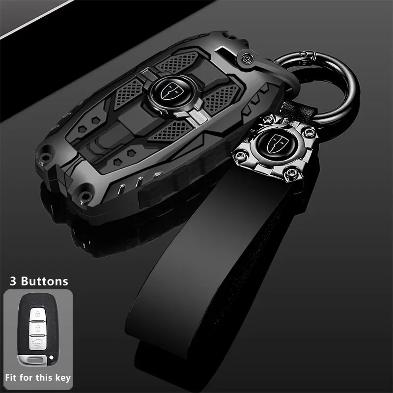 Car Key Case Fob for Hyundai IX35 Elantra Sonata 8 9 for Kia Sportage K5 K2 Sorento Optima Forte 2011-2016 3 4 Button Cover