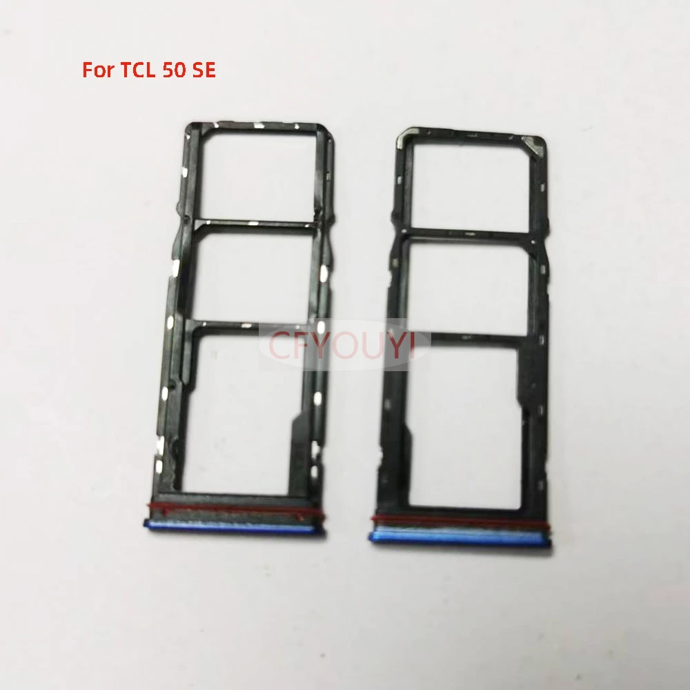 Para TCL 50 SE bandeja de tarjeta SIM adaptador de soporte de ranura piezas de enchufe soporte de bandeja Sim pieza de repuesto