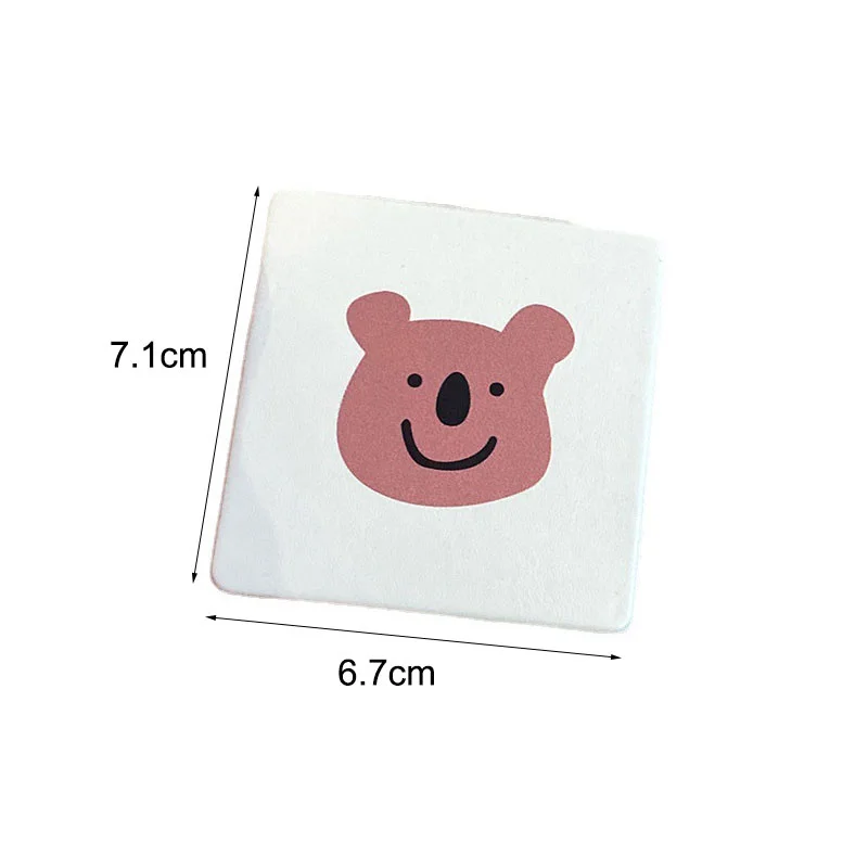 Little Bear Makeup Mirror Desktop Carry-on Portable Folding Mirror