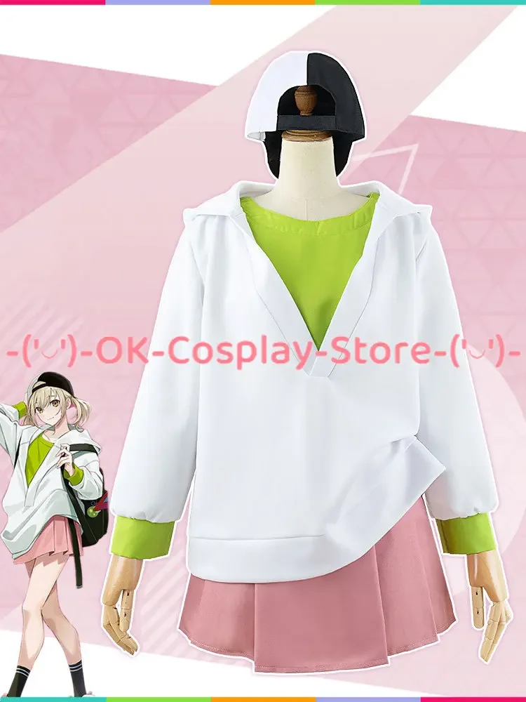 Game Project Sekai Colorful Stage Azusawa Kohane Cosplay Costumes Casual Suit Anime Clothing Halloween Uniforms Custom Made