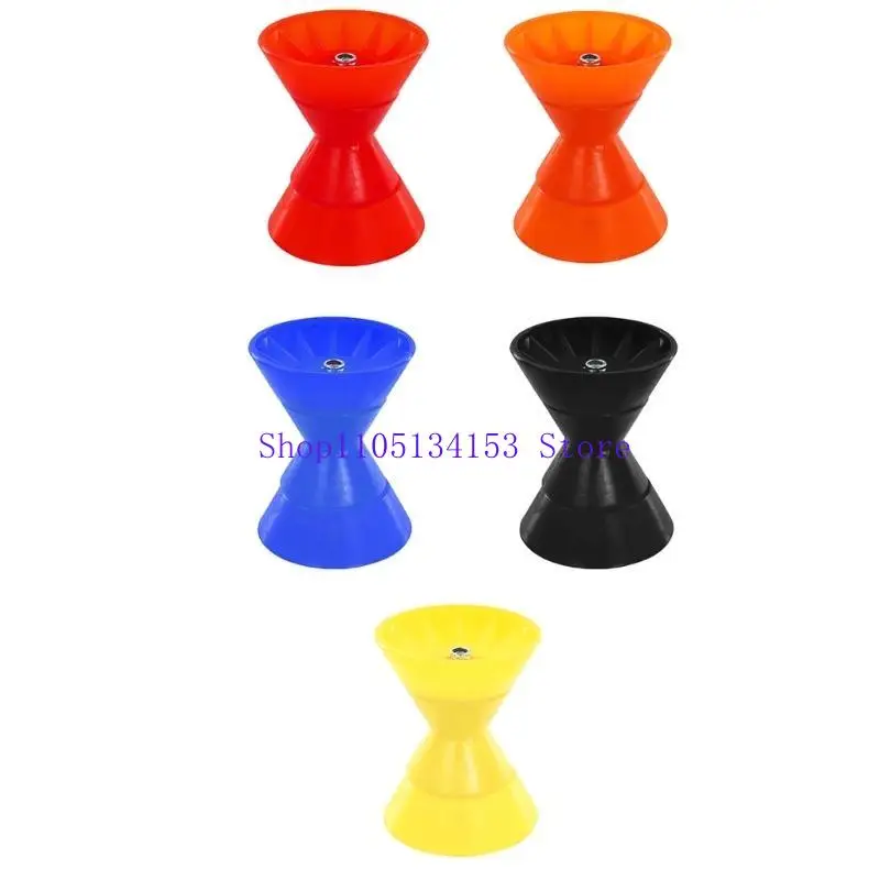 

hg89 3inch/4inch Boat Trailer Roller Assembly Boat Accessory with 1/2in Shaft Easy Installation Stop for Trailer Bracket