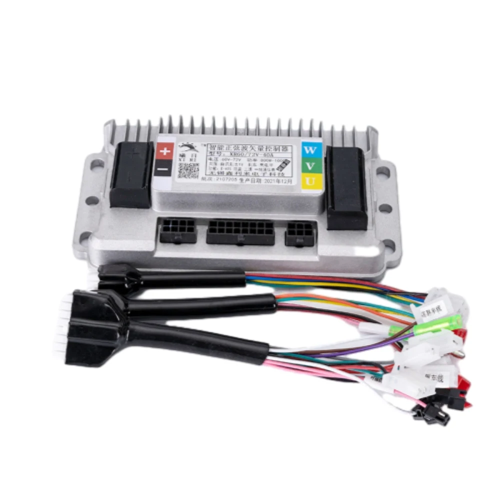 

500W 1200W 1500W Three Mode Sine Wave Brushless Motor Intelligent Controller 48V 60V 72V 96V Electric Vehicle Controller