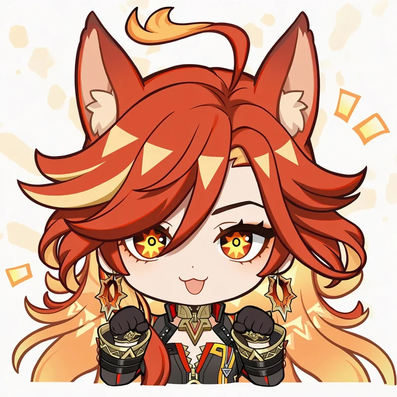 

12cm Game Genshin Impact Mavuika Kinich Plush Doll Starfish Body Stuffed Toy Anime Cute Mini Figure Keychain Pendant Prop Gift