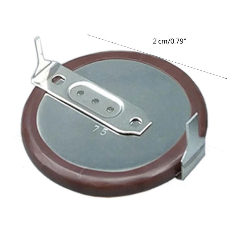 Lithium Battery Replacement Rechargeable Battery VL2020/HFN Coin Battery 20mm
