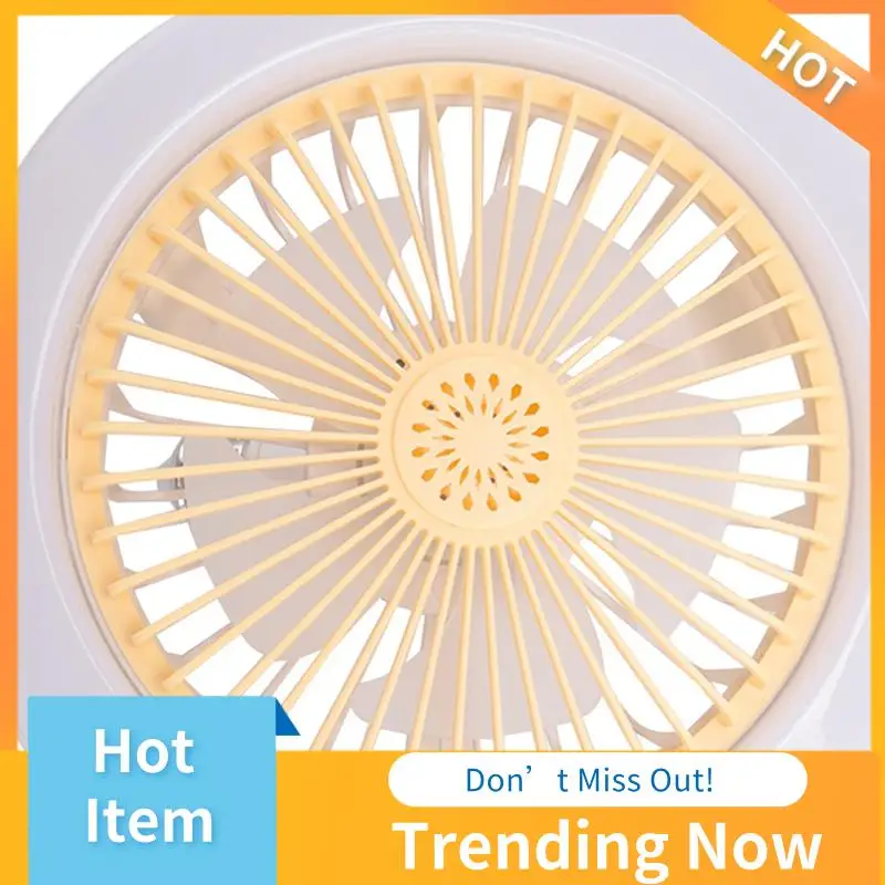 

CMHI-E27 Ceiling Fan With Lights,Enclosed Low Fan Light, Electric Fan Gimbal Lamp Holder
