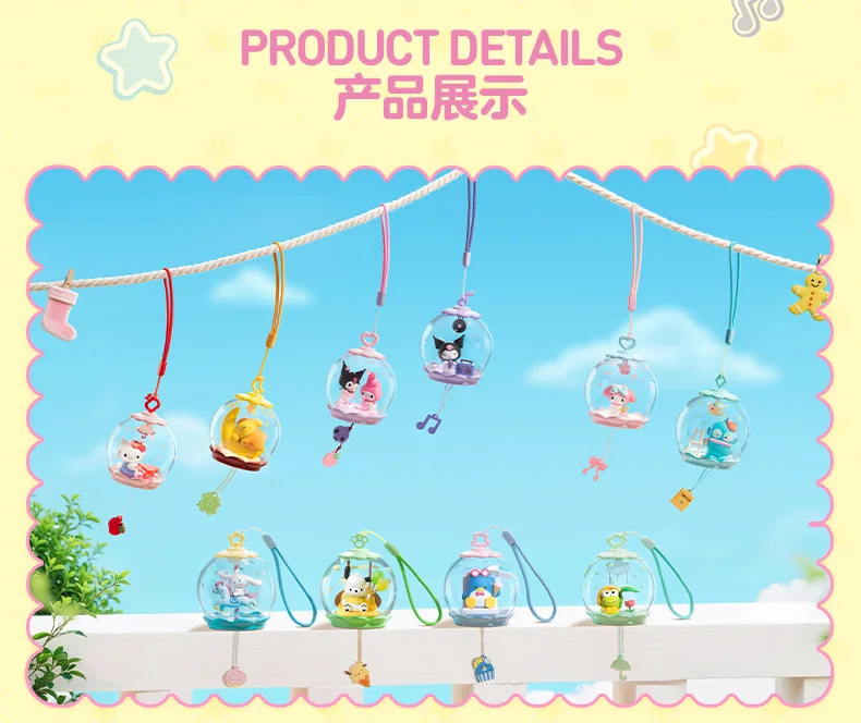 Echte POPMART Kuromi Sweet Dream Bubble House Serie Blind Box Szene Figur Kawaii Sammlerstück Home Decor Geschenk Mystery Box – Detail 15