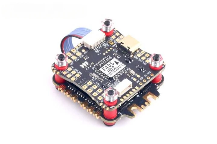 

F405HD Flight Controller & KM50 50A 3-6S DSHOT600 ESC Stack Compatible with DJI For RC FPV Racing Drone RC Parts