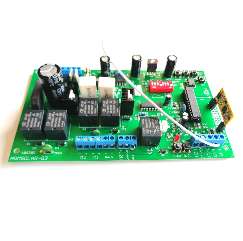 150kg automatic swing gate opener motor operator circuit board electronic card controller compatible with Avidsen Extel Thomson