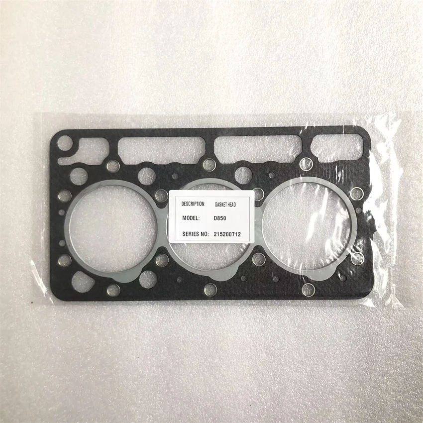 New Head gasket For Kubota D850 Engine B1500 B1550HST B6200 B6200D B6200E