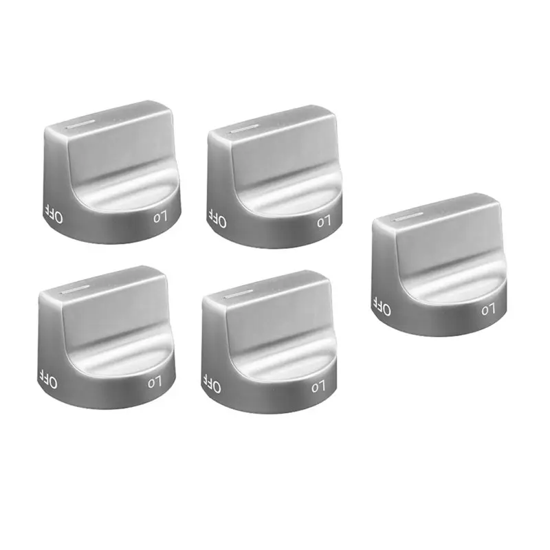 [NEW!A67Z】 Gas Range Burner Control Knobs Replacement 5 Pcs Metal W11239985 For Whirlpool Stove Knobs Model WFG525S0HD0